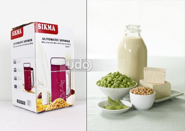 Máy làm sữa đậu nành hoàn toàn tự động Sikma - 800A7