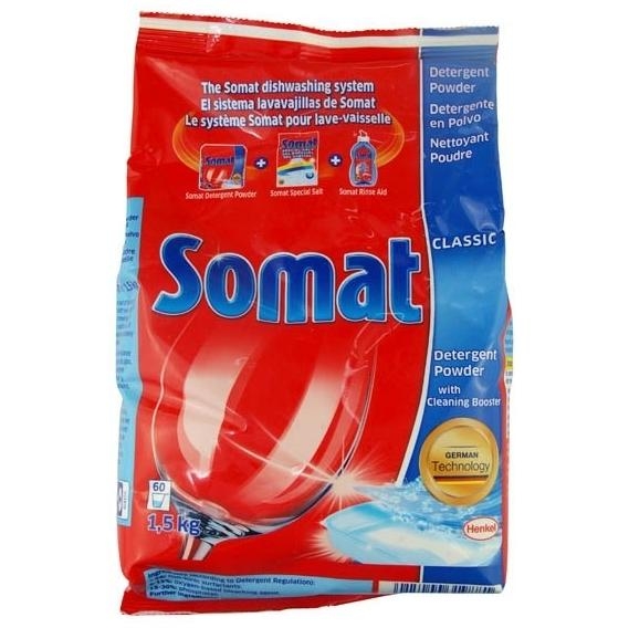 Bột Rửa Bát Somat, Xà phòng bột dùng cho máy rửa bát cao cấp các loại