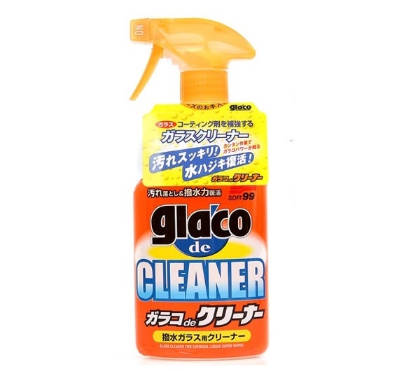 Nước Rửa Kính Xe Ô Tô Dạng Xịt – Glaco De Cleaner Soft 99