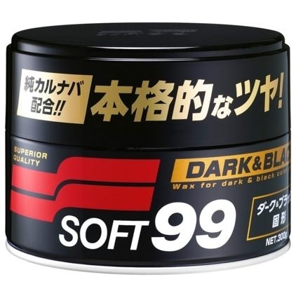 Soft99 - Drak & Black Wax Phủ Bóng Bảo Vệ Sơn Và Loại Bỏ Bụi Bẩn Cho Xe Ô Tô