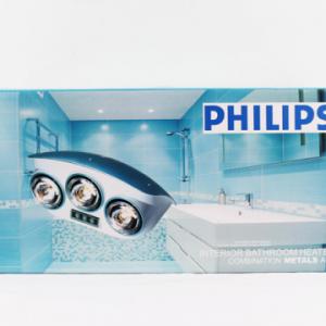 Đèn sưởi nhà tắm 3 bóng Philips cho mùa đông thêm ấm áp